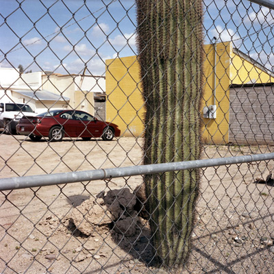 Nick Hermanns: Parking Lot In Wickenburg / Arizona